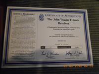 Uberti John Wayne Tribute Rifle Winchester 1873 Colt 45 Unfired