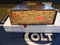 Colt Trooper 22 LR  Mark III Blue Unfired Complete