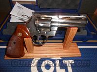 Colt Python 4 Nickel W/ Case,Papers Img-3