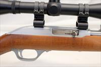 Marlin MODEL 60 SB semi-automatic rifle  .22LR  STAINLESS STEEL  Muzzle Brake  BSA 4x32 Scope Img-11