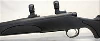 Remington MODEL 700 bolt action rifle  .243 Win Cal  Heavy Barrel  Synthetic Stock  30mm Scope Rings Img-3