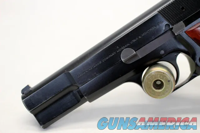 1993 Browning HI POWER semi-automatic pistol 2 13rd Mags Img-5