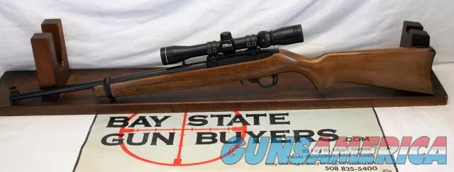 RUGER Model 10/22 Semi-automatic rifle .22LR TASCO 3-9x32 Scope