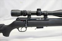 Savage MODEL 93R17 bolt action rifle ~ .17HMR Caliber ~ Tasco Scope ~ Synthetic Stock