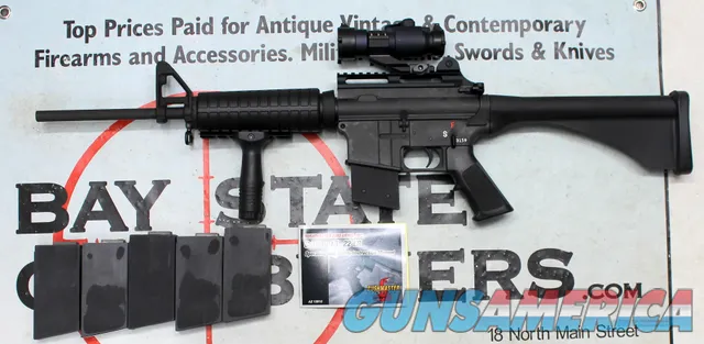 Bushmaster CARBON 15 semi-automatic AR-15 rifle ~ .22LR ~ 16" Barrel ~ NO MASS SALES