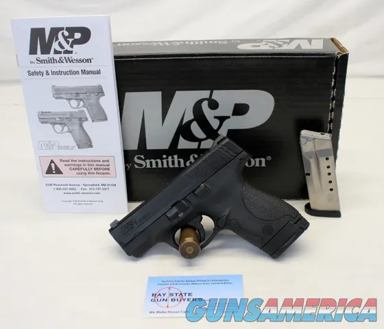 Smith & Wesson M&P 9 Shield semi-auto Pistol 9mm BOX Manual MAGS