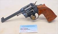 1937 Colt OFFICERS MODEL Double Action Revolver  .38 Spl  Target Grips  Img-1