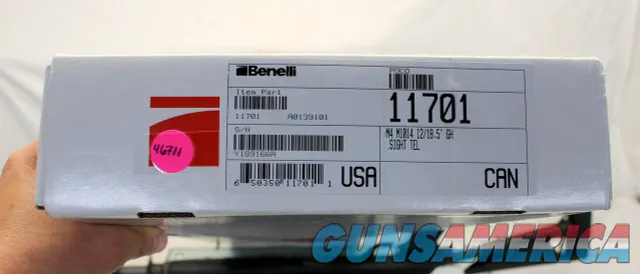 BENELLI M4 1014 Tactical Pump Shotgun UNFIRED IN BOX Mint AS NEW