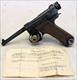 WWII Japanese NAMBU Pistol w/ BRING BACK PAPERS, PHOTO, MEDAL & HOLSTER 