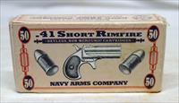Merrimack Arms & Mfg. Co. SOUTHERNER Derringer ~ .41 Short Rimfire Caliber ~ Navy Arms Ammo