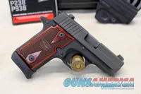 Sig Sauer P238 Nitron Rosewood Grips 380 ACP Box Manual