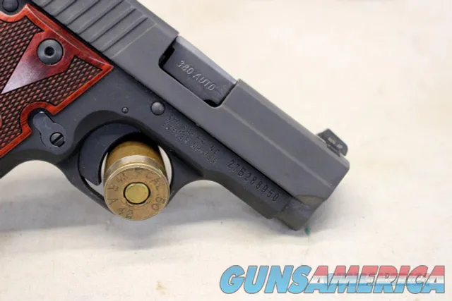 Sig Sauer P238 Nitron Rosewood Grips 380 ACP Box Manual