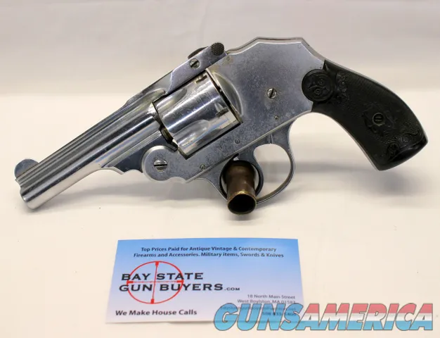 3rd Model IVER JOHNSON HAMMERLESS Revolver .32 S&W Collectible FITCHBURG MA