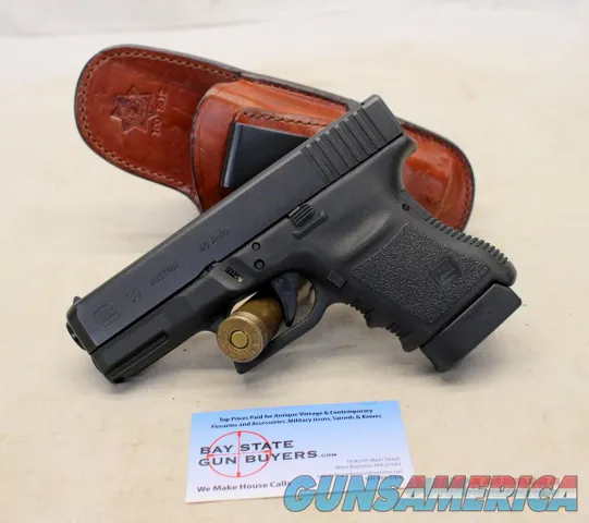 Glock 30 2007 Semi-automatic Pistol .45ACP w Leather Holster Img-1