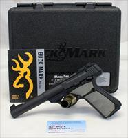 Browning BUCKMARK Target Pistol  .22LR  Box & Manual  5.5 Barrel Img-1