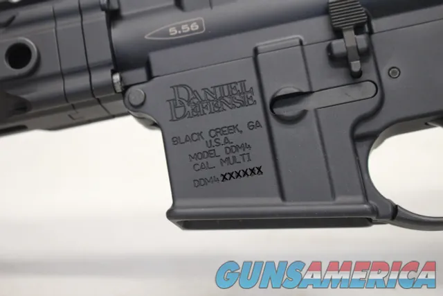Daniel Defense DDM4V7 Semi-auto Rifle 5.56mm AR-15 Geissele Upgrades
