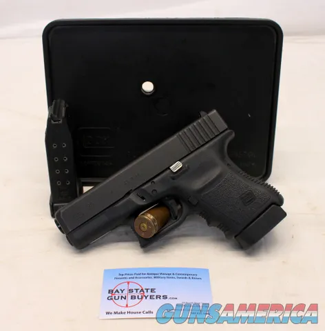 Pre-ban GLOCK 30 semi-auto pistol .45ACP Tupperware Box & (2) Mags