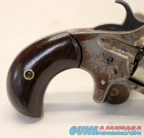 Hopkins & Allen DICTATOR NO. 2 Spur Trigger Revolver  .32 S&W Caliber  Wood Grips  FULLY FUNCTIONING Img-5