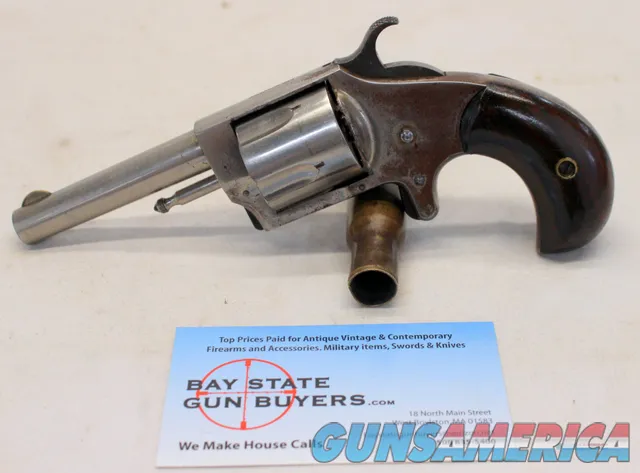 Hopkins & Allen DICTATOR NO. 2 Spur Trigger Revolver  .32 S&W Caliber  Wood Grips  FULLY FUNCTIONING Img-1
