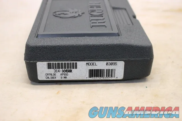 RUGER Model P95DC semi-automatic pistol 9mm BOX (2) Magazines