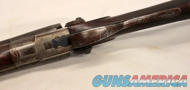 Manhattan Arms SxS Shotgun ~ 12Ga ~ 28" Damascus Barrels ~ FUNCTIONING EXAMPLE