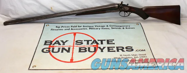 Manhattan Arms SxS Shotgun ~ 12Ga ~ 28" Damascus Barrels ~ FUNCTIONING EXAMPLE