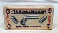 Merrimack Arms & Mfg. Co. SOUTHERNER Derringer  .41 Short Rimfire Caliber  Navy Arms Ammo Img-13