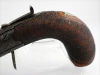 Antique London MUFF PISTOL ~ .45 Caliber Cap & Ball ~ C. Crestman?