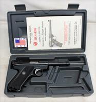 Ruger MKII semi-automatic target pistol ~ .22LR ~ Manual & Hard Case