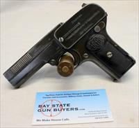 DREYSE Model 1907 semi-automatic pistol  7.65mm .32ACP  EARLY Striker Fire Gun Img-1