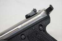 Ruger MKIII 22/45 semi-automatic Target Pistol  .22LR  UPGRADED  Stainless Steel Barrel Img-2