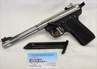 Ruger MKIII 22/45 semi-automatic Target Pistol  .22LR  UPGRADED  Stainless Steel Barrel Img-1