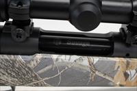 Savage Model 11 bolt action rifle  .22-250  Real Tree CAMO STOCK  Nikon 3-9x40 Scope Img-11