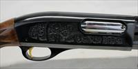 Remington Model 870 Pump Shotgun  ENGRAVED RECEIVER  25 Vented Rib Barrel, Screw in Choke Img-4