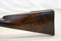 Antique LONDON FINE TWIST Side by Side Shotgun  12Ga  36 Barrels  Img-2