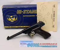 Hi-Standard MODEL 101 DURA-MATIC semi-automatic pistol .22LR BOX Manual
