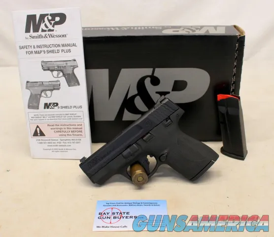 Smith & Wesson M&P 9 SHIELD PLUS semi-automatic pistol 9mm BOX Manual Img-1