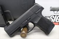Sig Sauer P365 semi-automatic pistol  9mm  CONCEAL CARRY Anti-Snag  Box, Manual & Mags  MASS COMPLIANT Img-2