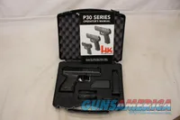 HK P30SK semi-automatic pistol ~ 9mm ~ Case, Manual, Magazines and Extras!