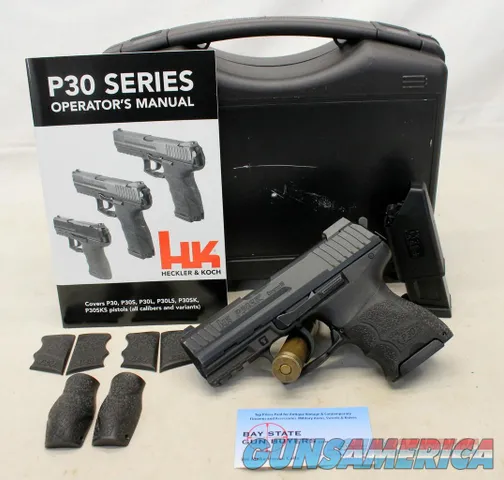 HK P30SK semi-automatic pistol  9mm  Case, Manual, Magazines and Extras Img-1