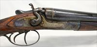 Belgian made COACH GUN  12Ga.  Exposed Hammers  CASE COLORS  Attractive Example Img-12