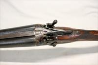 Belgian made COACH GUN  12Ga.  Exposed Hammers  CASE COLORS  Attractive Example Img-18