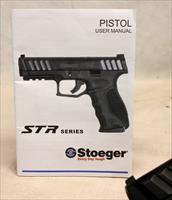 Stoeger STR-9 semi-automatic pistol  9mm  MA COMPLIANT  3 Magazines & Manual Img-11