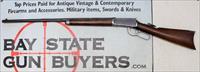Pre-64 Winchester Model 94 HALF OCTAGON HALF ROUND Lever Action Rifle  .30 WCF  1901 Mfg. Img-1