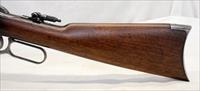 Pre-64 Winchester Model 94 HALF OCTAGON HALF ROUND Lever Action Rifle  .30 WCF  1901 Mfg. Img-2