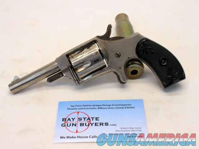 Antique Hopkins & Allen RANGER NO. 2 Spur Trigger Revolver ~ .32 S&W Caliber ~ Excellent Grips ~ FUNCTIONING