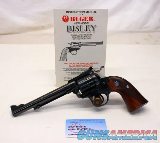 1986 Ruger New Model SINGLE SIX BISLEY Model Revolver .22LR BLUED