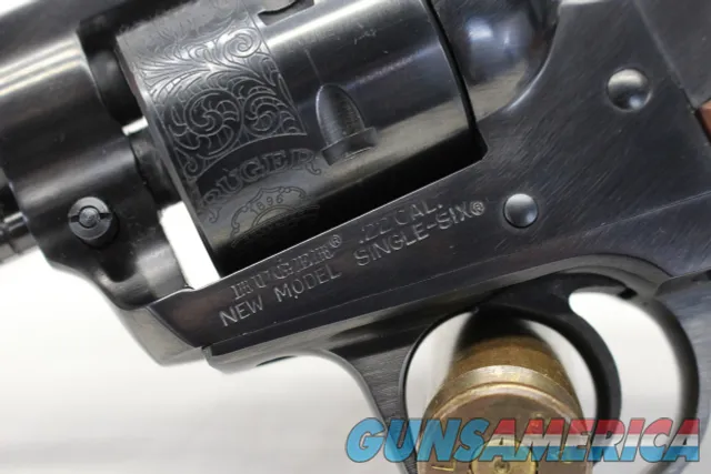 1986 Ruger New Model SINGLE SIX BISLEY Model Revolver .22LR BLUED