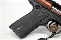 Ruger MKIV LITE 22/45 semi-automatic pistol ~ .22LR ~ Orange Slide BOX & MANUAL
