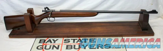 vintage Remington MODEL 41P bolt action single shot rifle .22LR BOLT SAFETY